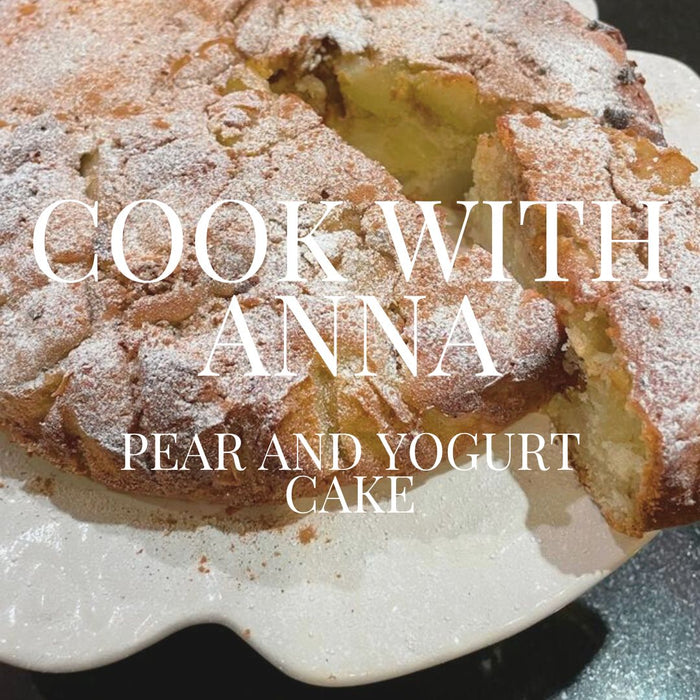 COOK WITH ANNA - Pear And Yogurt Cake