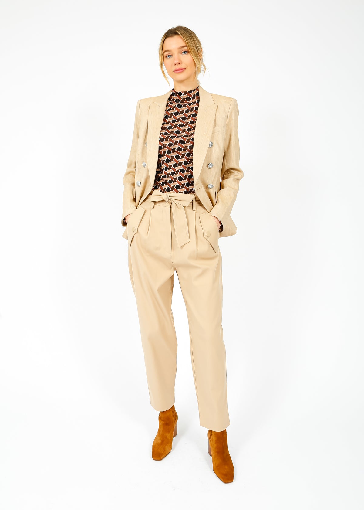 MM Occhio Trousers in Sand