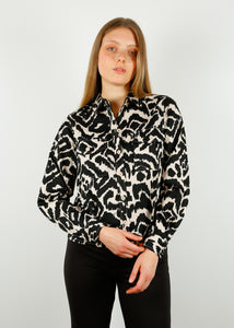 You added <b><u>PART TWO Camisha Pocket Blouse in Black Leo</u></b> to your cart.