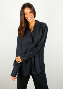 You added <b><u>JOSEPH Belloy Blouse in Navy</u></b> to your cart.