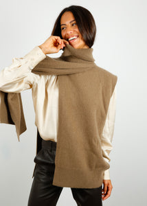 You added <b><u>JOSEPH Brushed Cashmere Wrap in Hickory</u></b> to your cart.