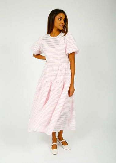 SLF Rochelle Midi Dress in Cradle Pink