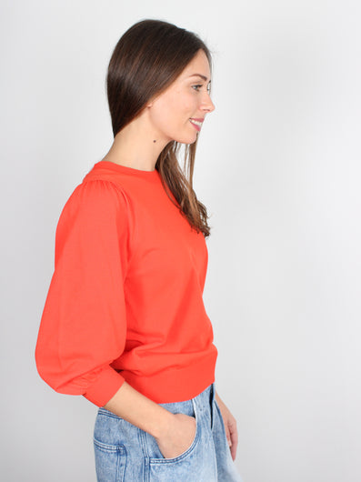 EA Blonk Sweater in Blood Orange