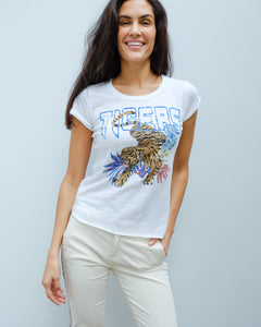 You added <b><u>L&H Tova tiger tee in white</u></b> to your cart.