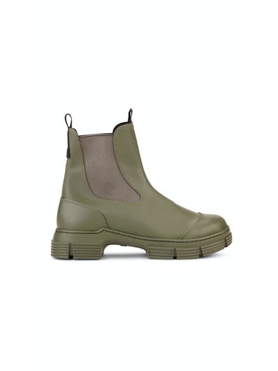 GANNI S1526 Recycled Rubber Boots in Kalamata