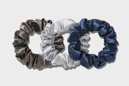 You added <b><u>SLIP Set of 3 Large Scrunchies in Midnight</u></b> to your cart.