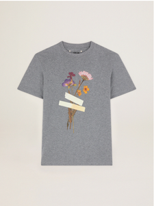 You added <b><u>GG Golden Flowers and Tapes T-shirt in Grey</u></b> to your cart.