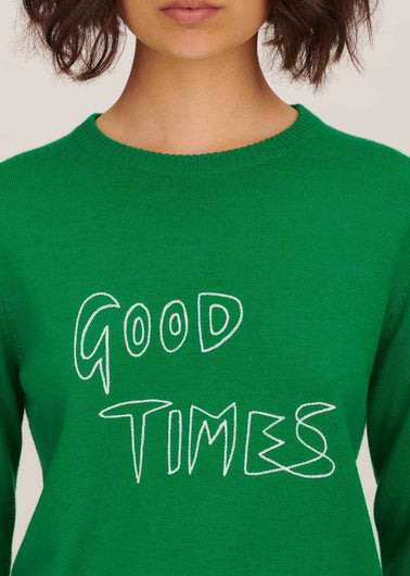 BF Good Times Jumper in Green