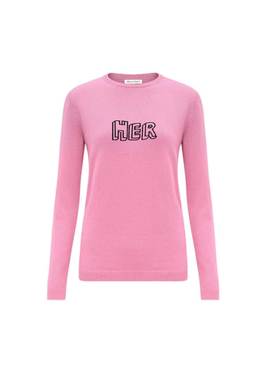 BF Her Jumper in Pale Pink