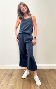 You added <b><u>BD Fray Neck Wide Leg Jumpsuit 6416 in Endless Sea</u></b> to your cart.