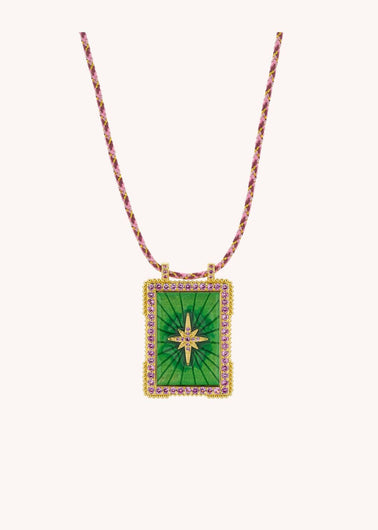 MYA BAY Diwali Necklace in Green