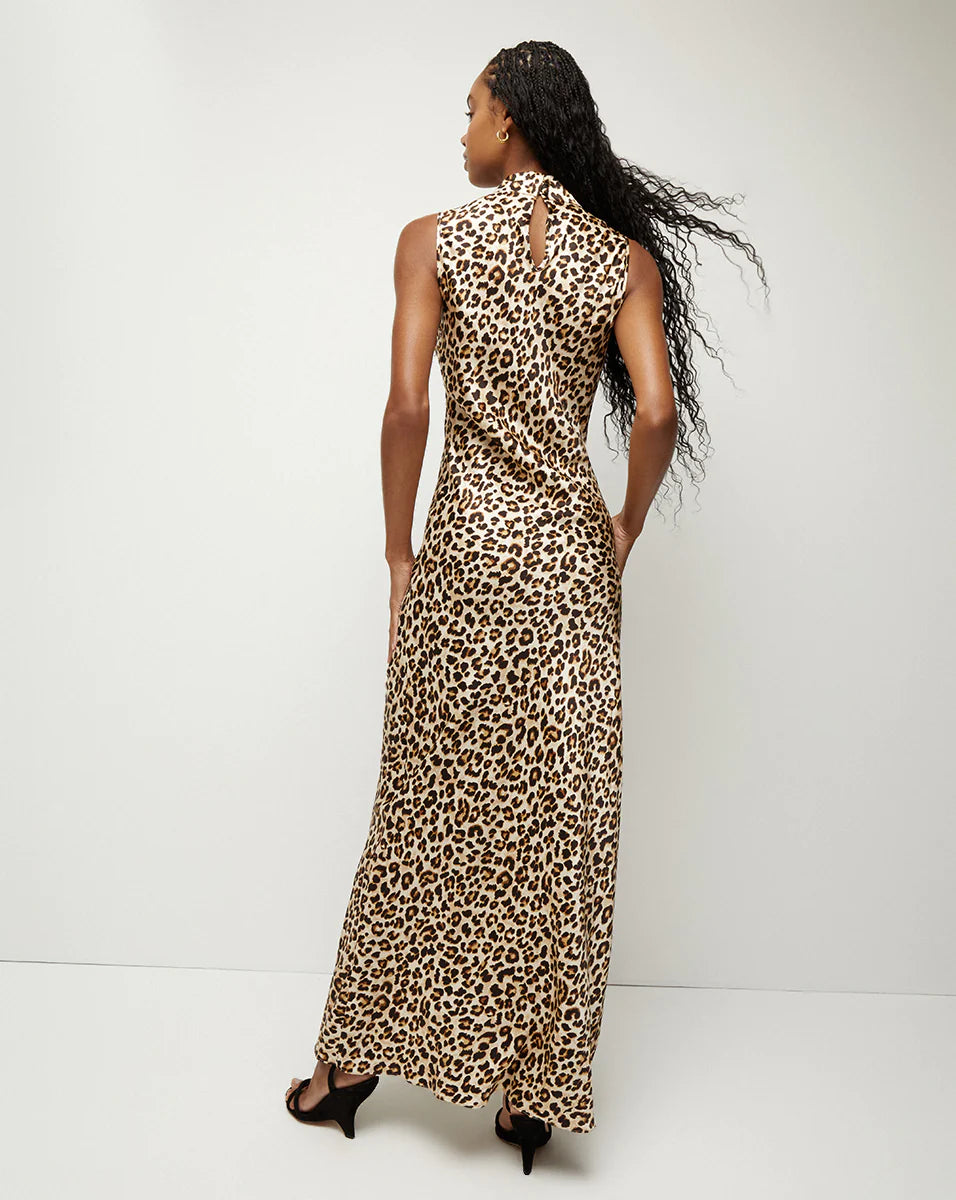 VB Kura Dress in Leopard Multi