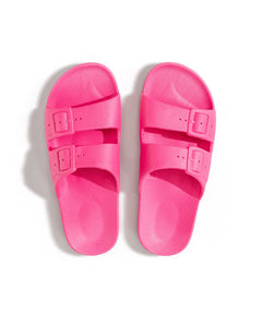You added <b><u>MOSES Sandals in Neon Pink</u></b> to your cart.