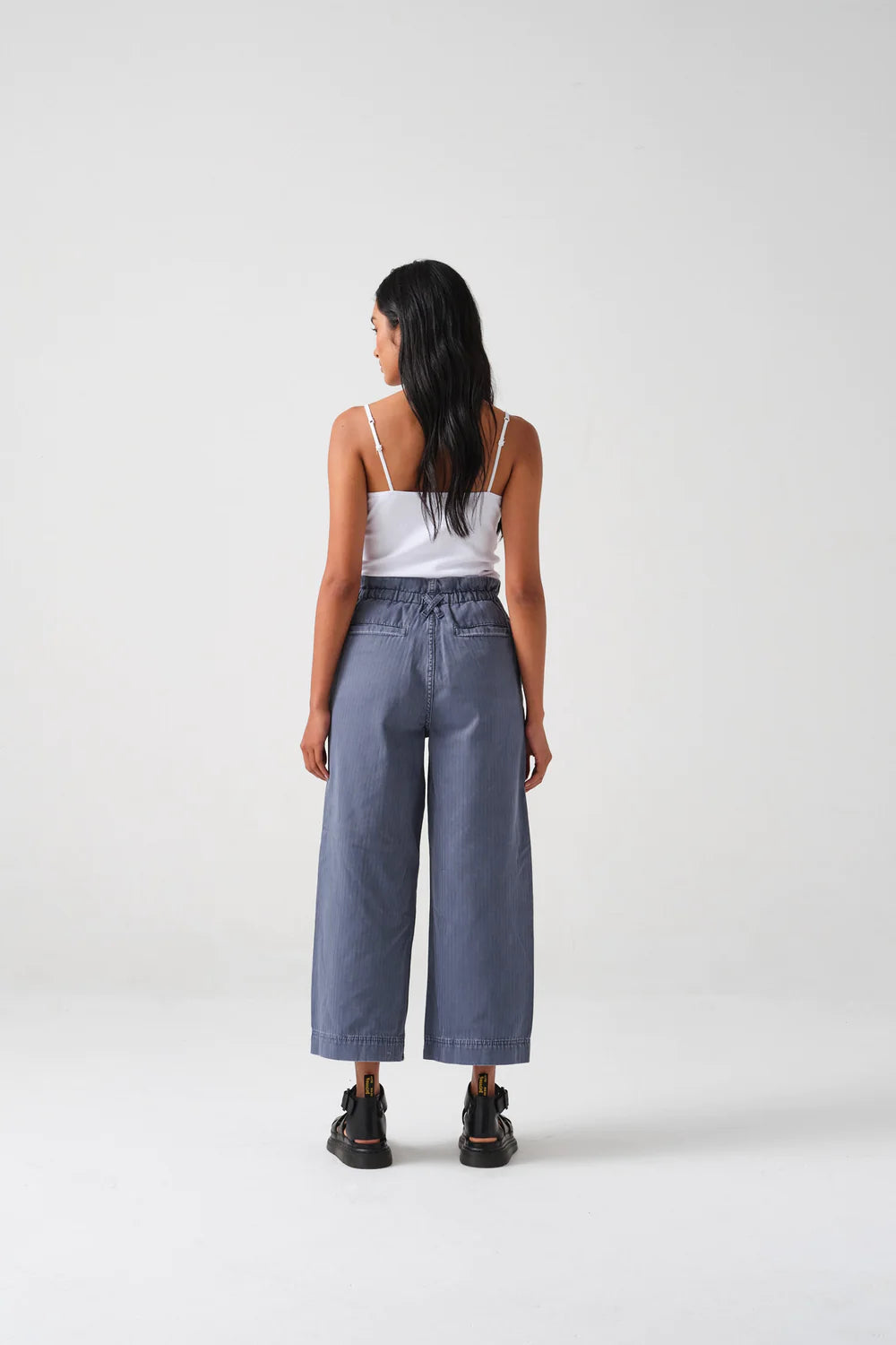 S&M Louis Pant in Washed Denim