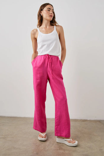 RAILS Emmie trousers in Raspberry