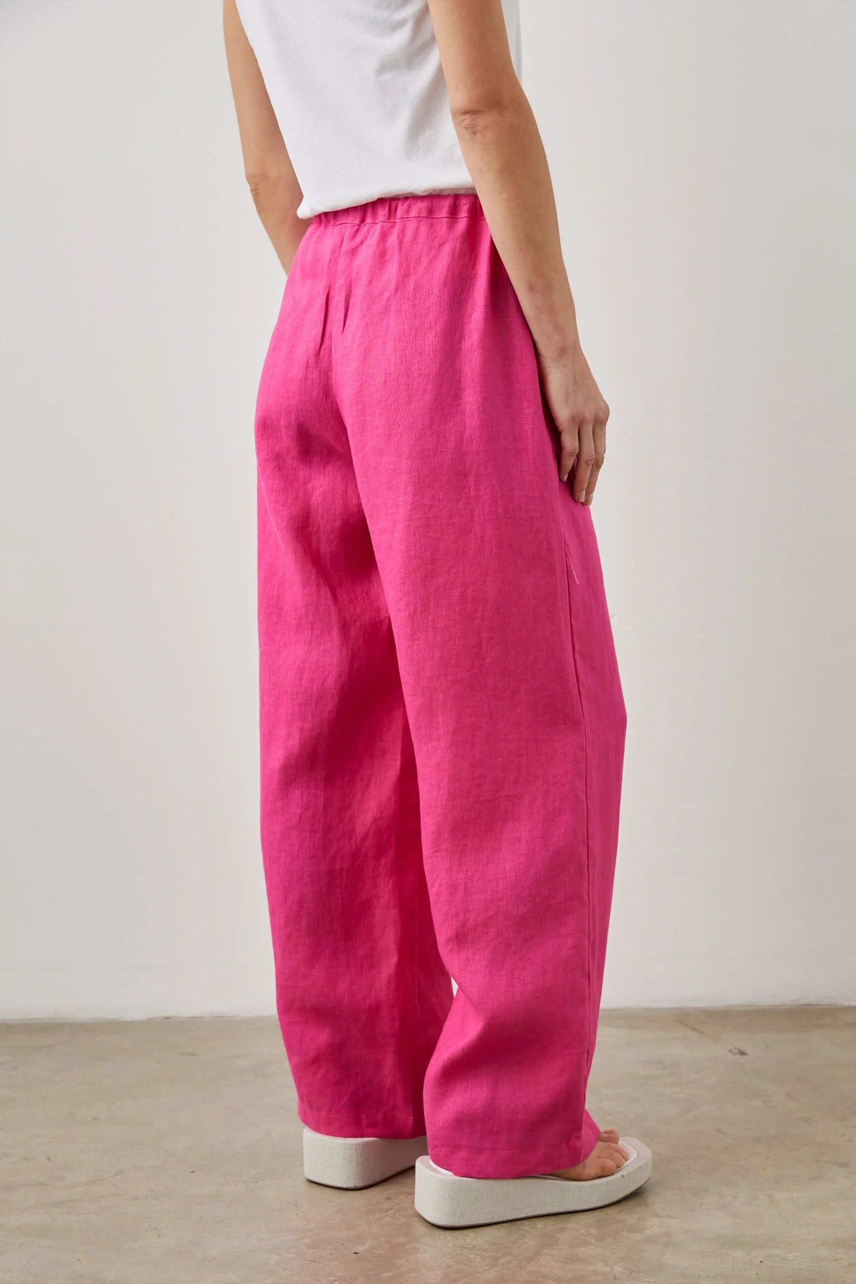 RAILS Emmie trousers in Raspberry