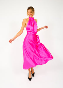 You added <b><u>HARMUR Midi Wrap Dress in Pink Glow</u></b> to your cart.