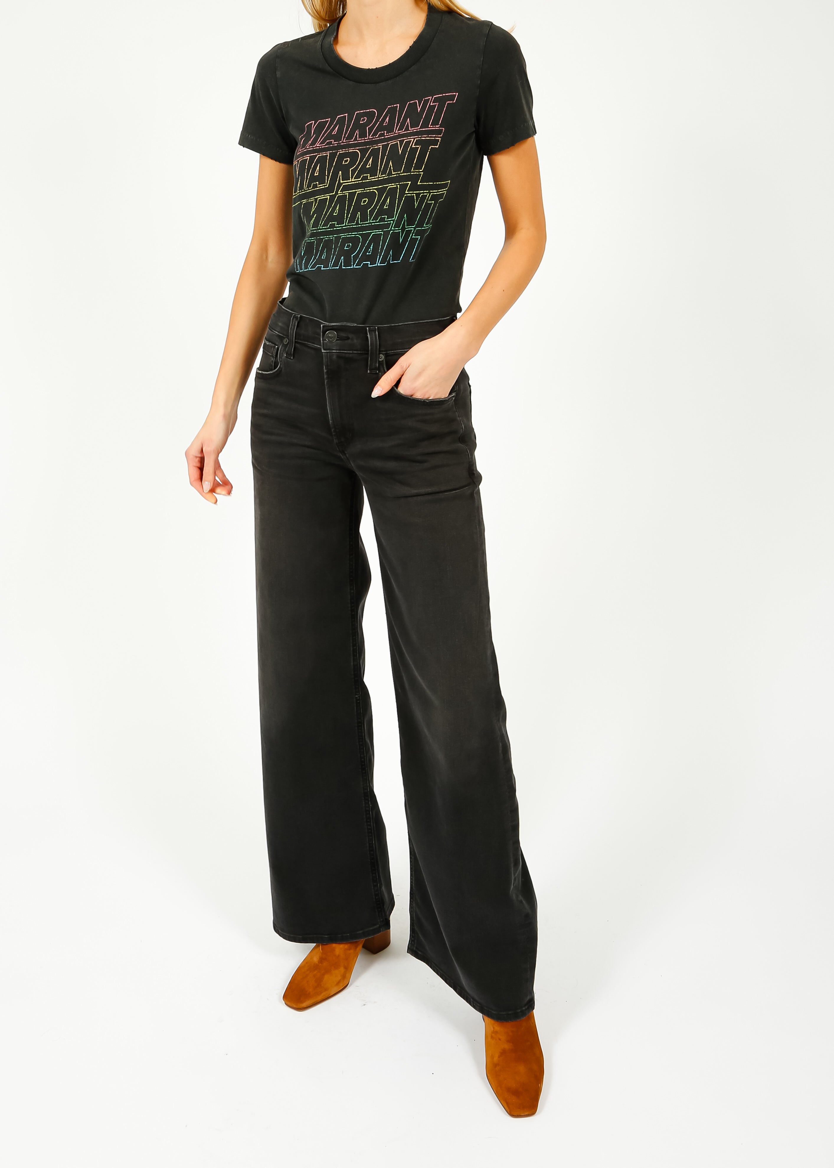 COH Loli Mid Rise Baggy Jeans in Reflection