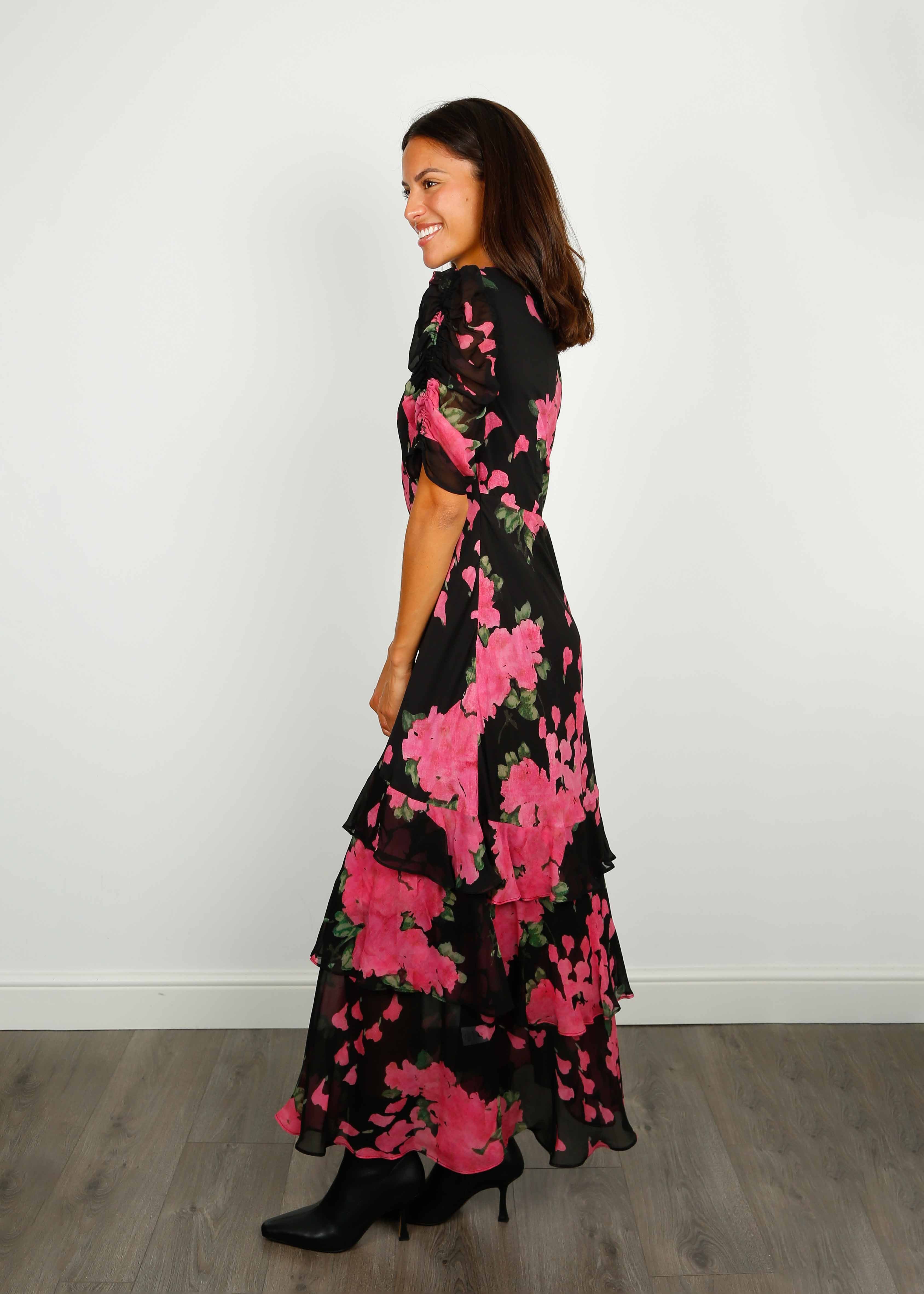 RIXO Evelyn Dress in Blossom Pink