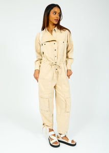 You added <b><u>IM Idany Jumpsuit in Sand</u></b> to your cart.
