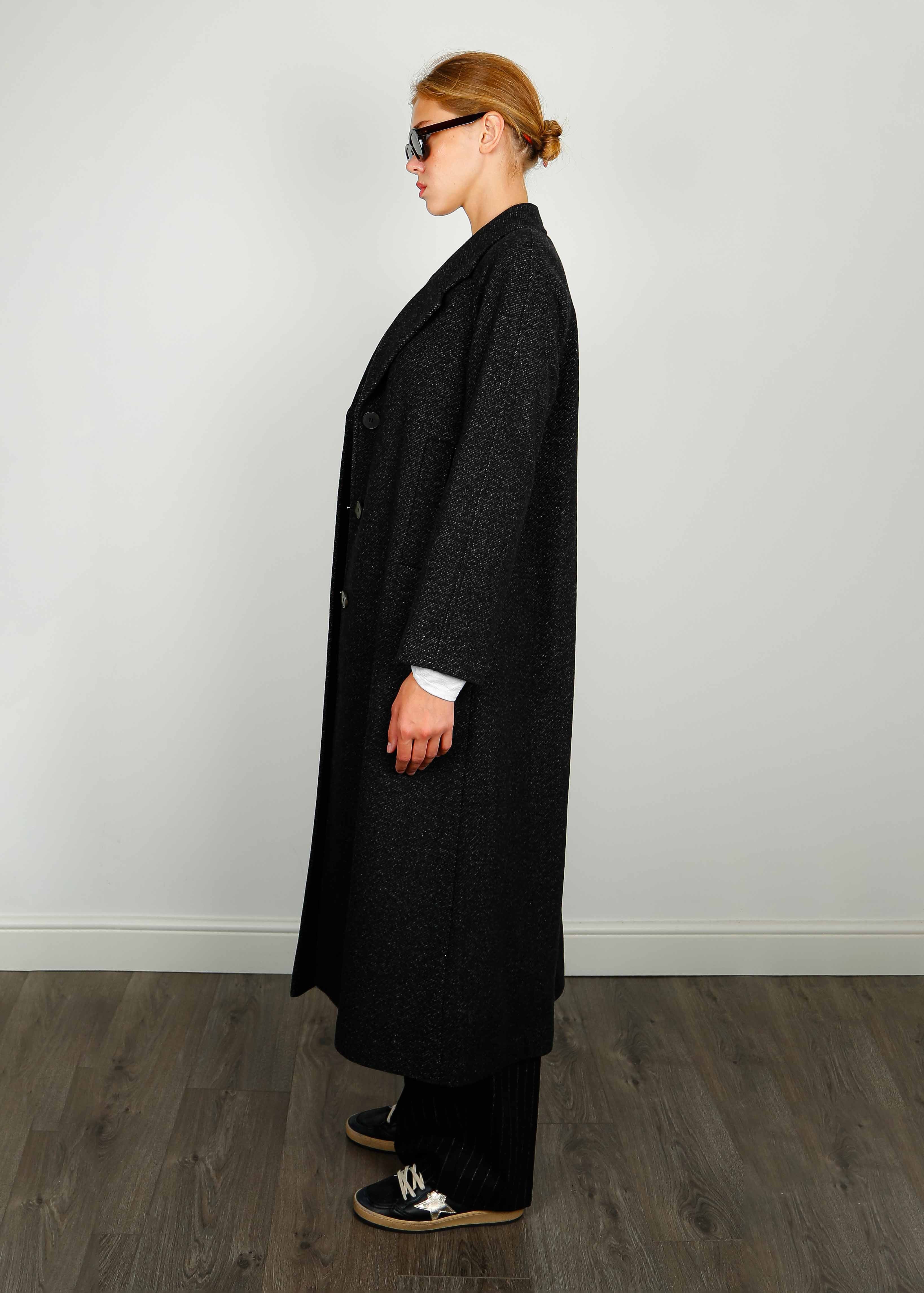 SLF Laima Wool Coat in Black