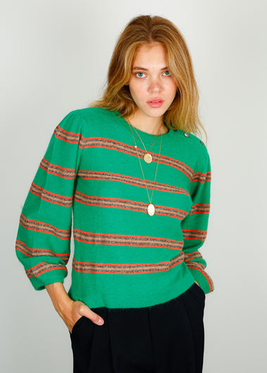 BR Diout Knit in Stripe C
