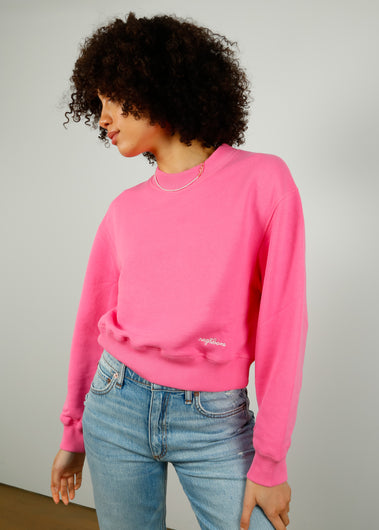 R&B Vintage Terry Sweatshirt in Pink