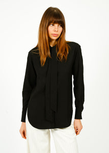 You added <b><u>GG Tie Detail Blouse in Black</u></b> to your cart.