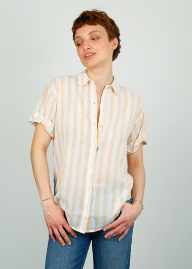 RAILS Jojo Short Sleeve Shirt in Malta Stripe