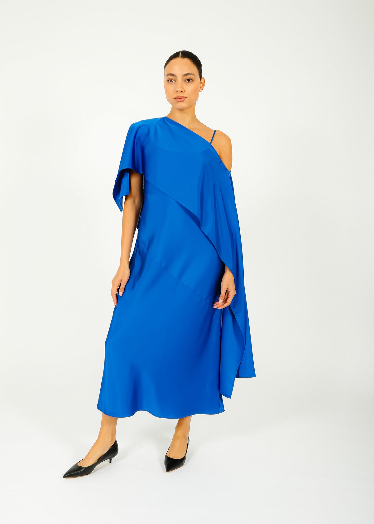 MM Micron Dress in Cornflower Blue