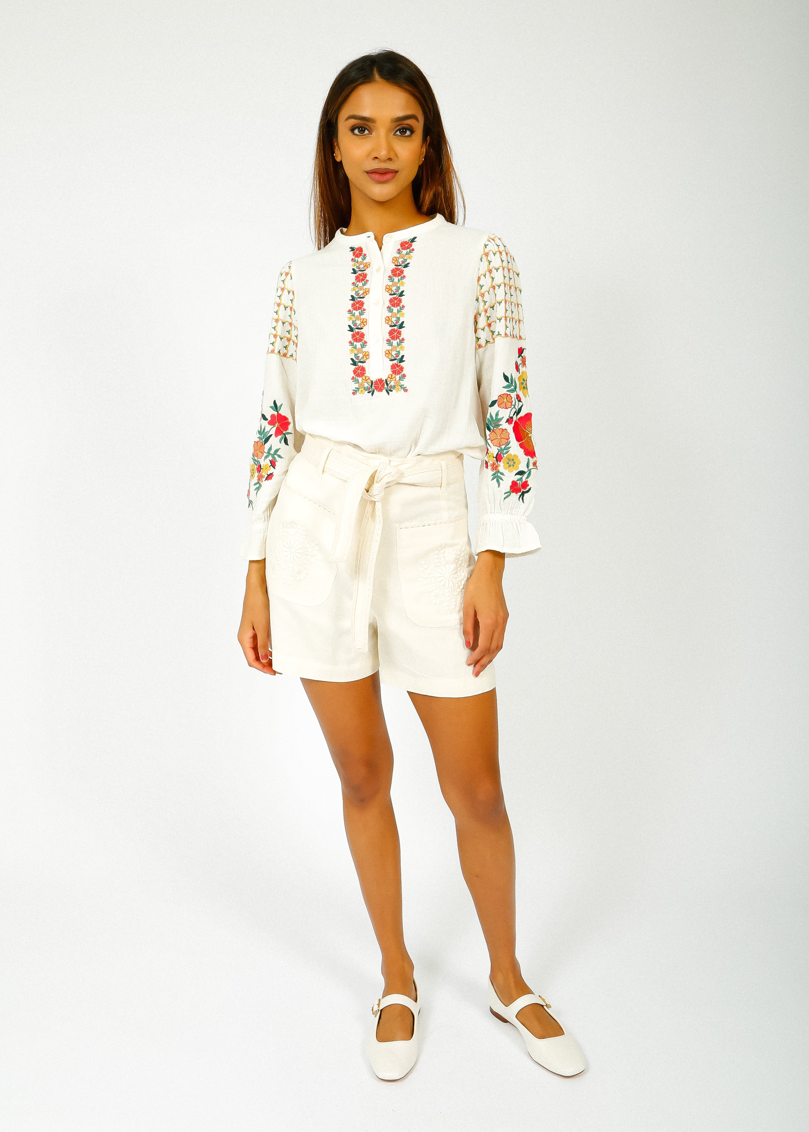 LM Marielle Blouse in Off White