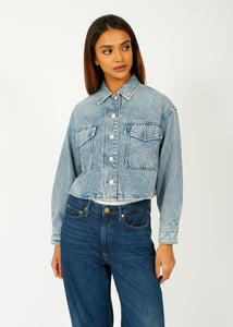 You added <b><u>R&B Jaiden Shirt Jacket in Elle</u></b> to your cart.
