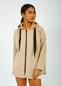 You added <b><u>R&P Bray Hooded Coat in Sand</u></b> to your cart.