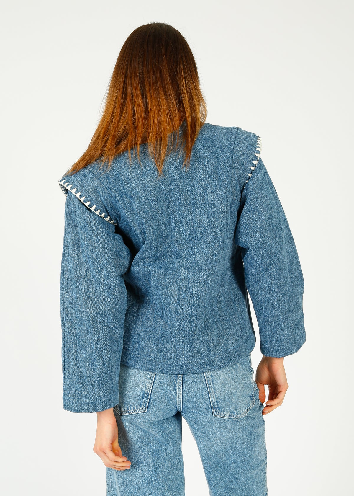 LM Maurice Jacket in Stone Blue