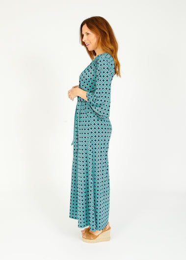 Onjenu Laurie jumpsuit in Riad Turquoise