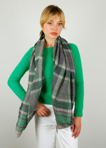 You added <b><u>MOISMONT 704 Check Scarf in Woody Pink</u></b> to your cart.