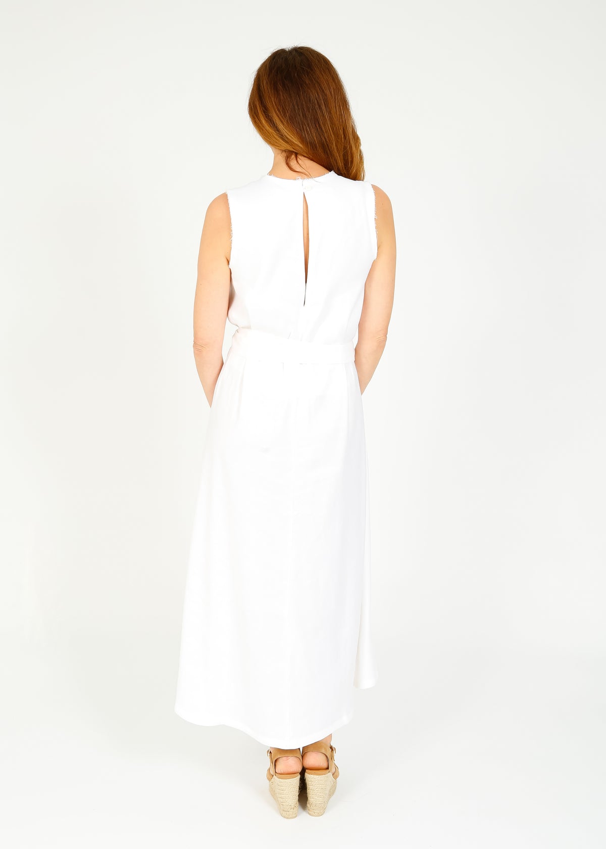 LFA 864 SL Dress in White