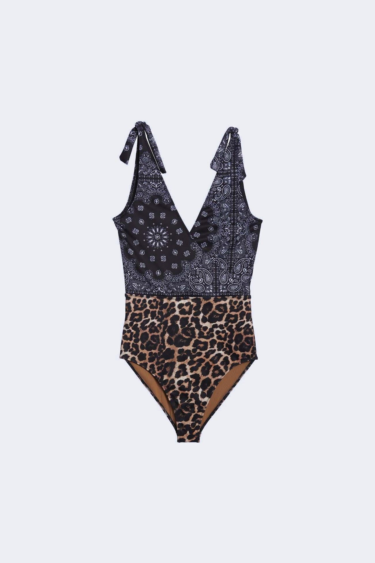AL Black Leopard Barth Swimsuit