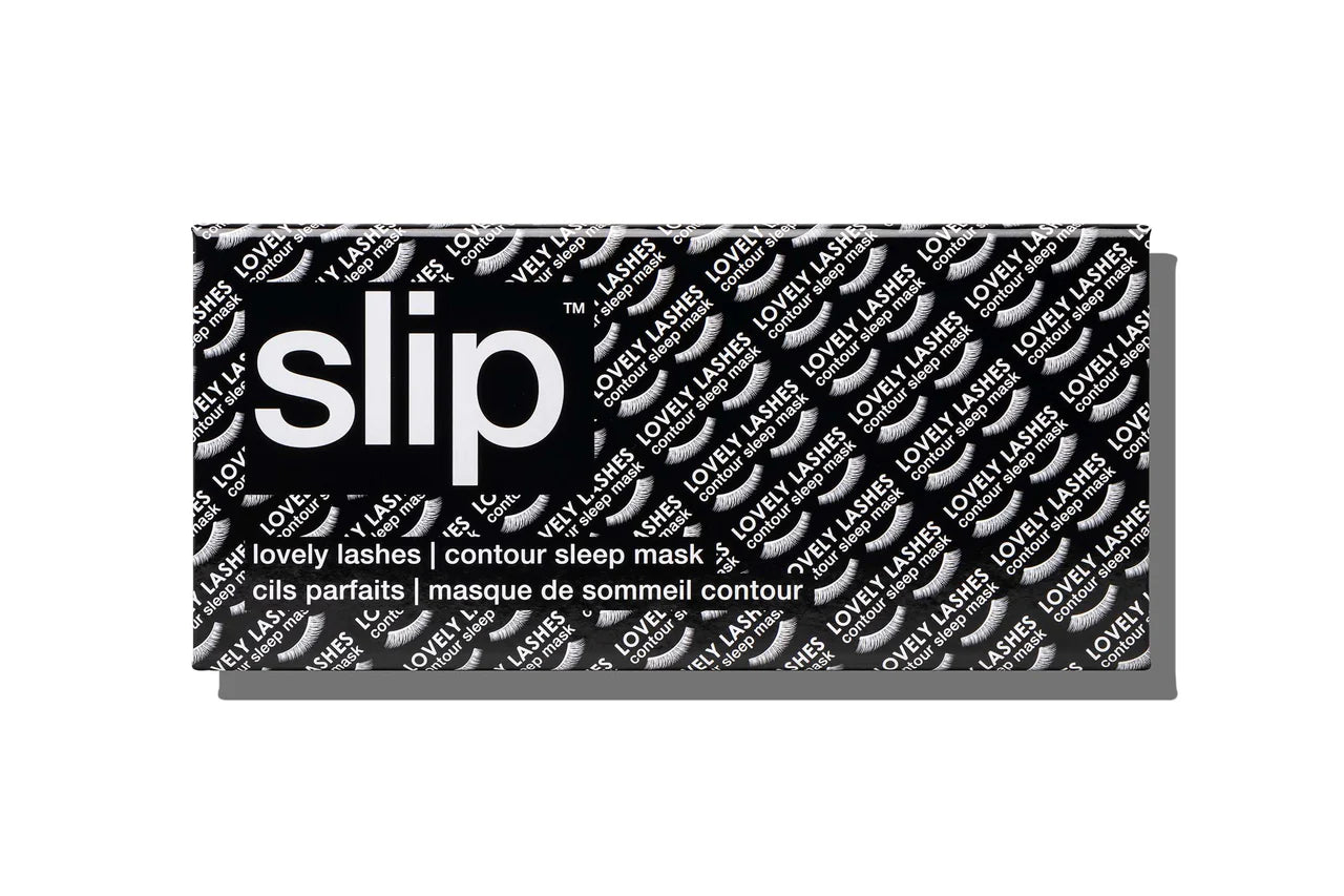 SLIP Silk Contour Sleep Mask in Black