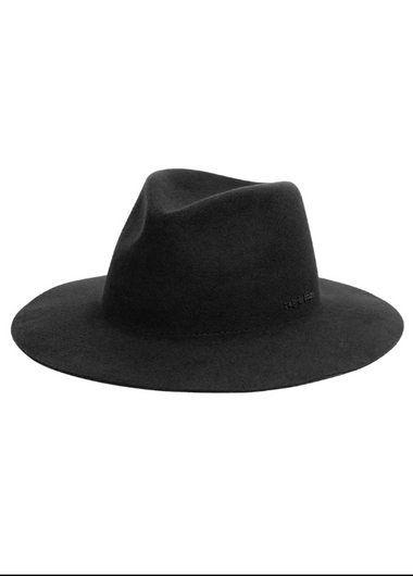 R&B City Felt Hat in Black