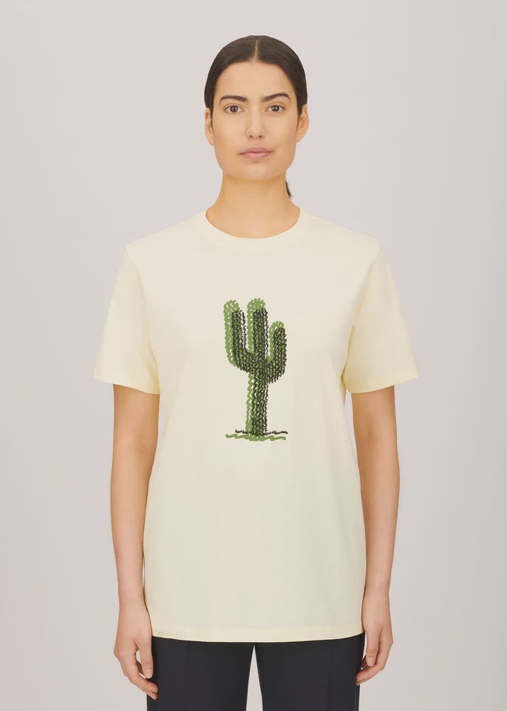 BF Cactus Tee in Yellow