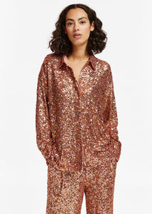 You added <b><u>EA Ezillion Sequin Shirt in Tiger Blossom</u></b> to your cart.