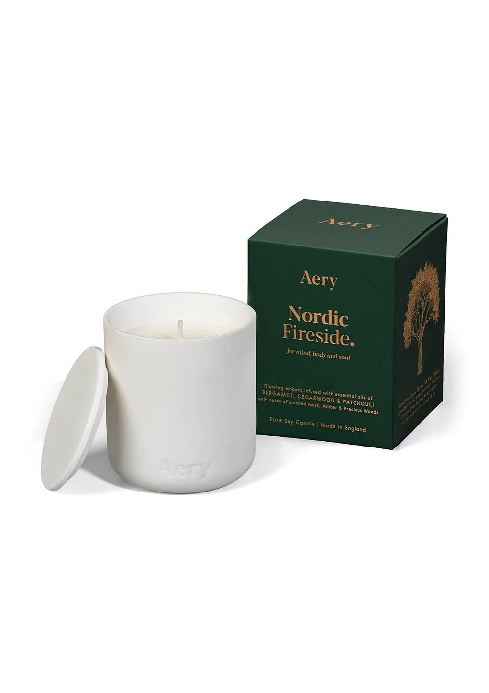AERY Nordic Fireside Candle