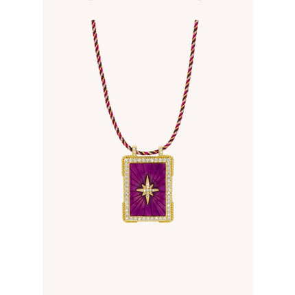 MYA BAY Diwali Necklace in Purple