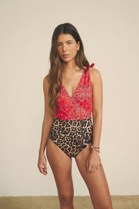 You added <b><u>AL Red Leopard St Barth Swimsuit</u></b> to your cart.