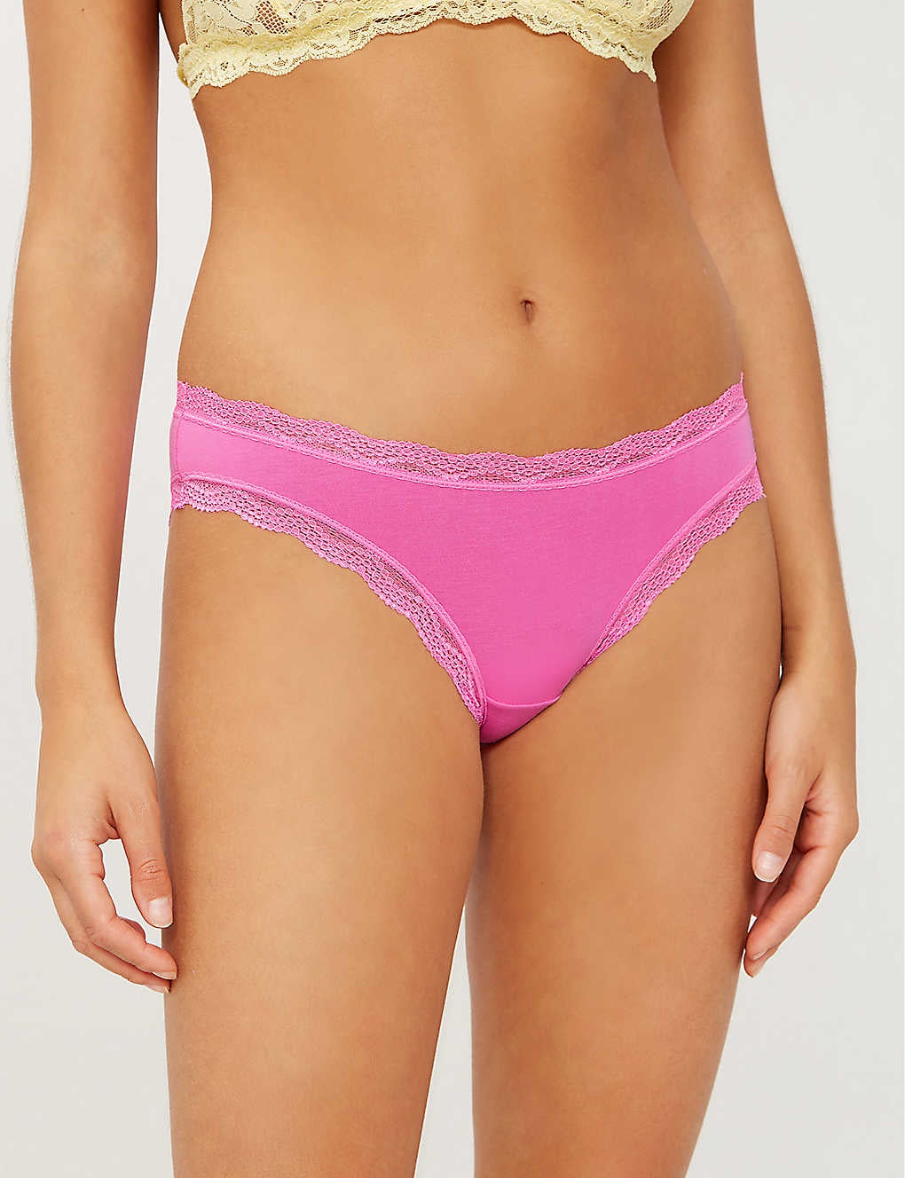 S&S Bright Knicker in Hot Pink – shopatanna
