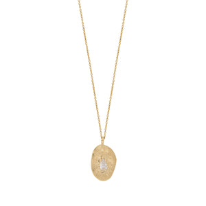 You added <b><u>LH Felix White Zircon Necklace in Gold</u></b> to your cart.