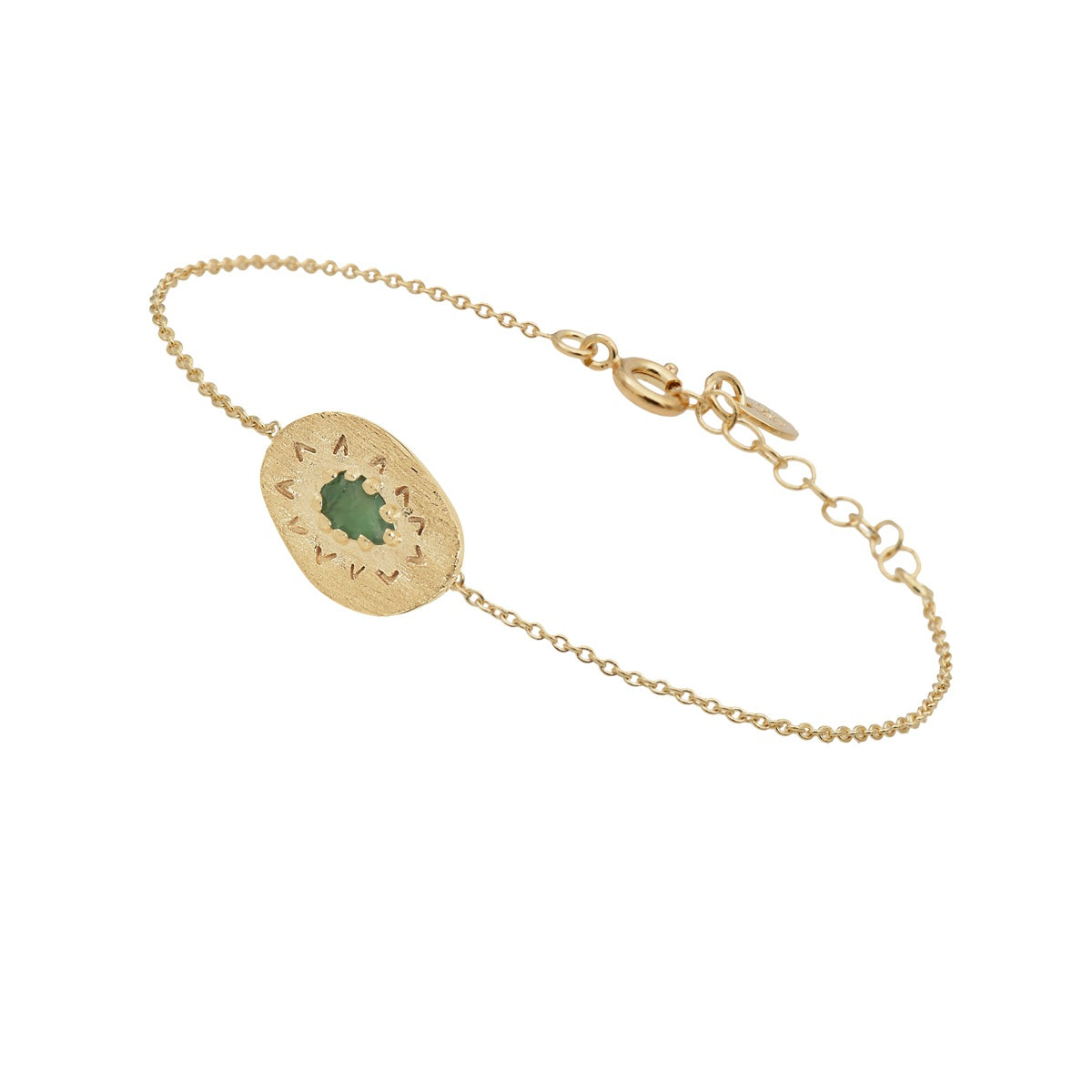 LH Felix Emerald Bracelet in Gold
