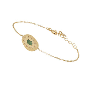 You added <b><u>LH Felix Emerald Bracelet in Gold</u></b> to your cart.
