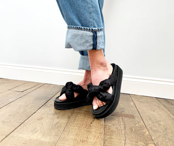 You added <b><u>GANNI S1489 Recycled Satin Sandals in Black</u></b> to your cart.